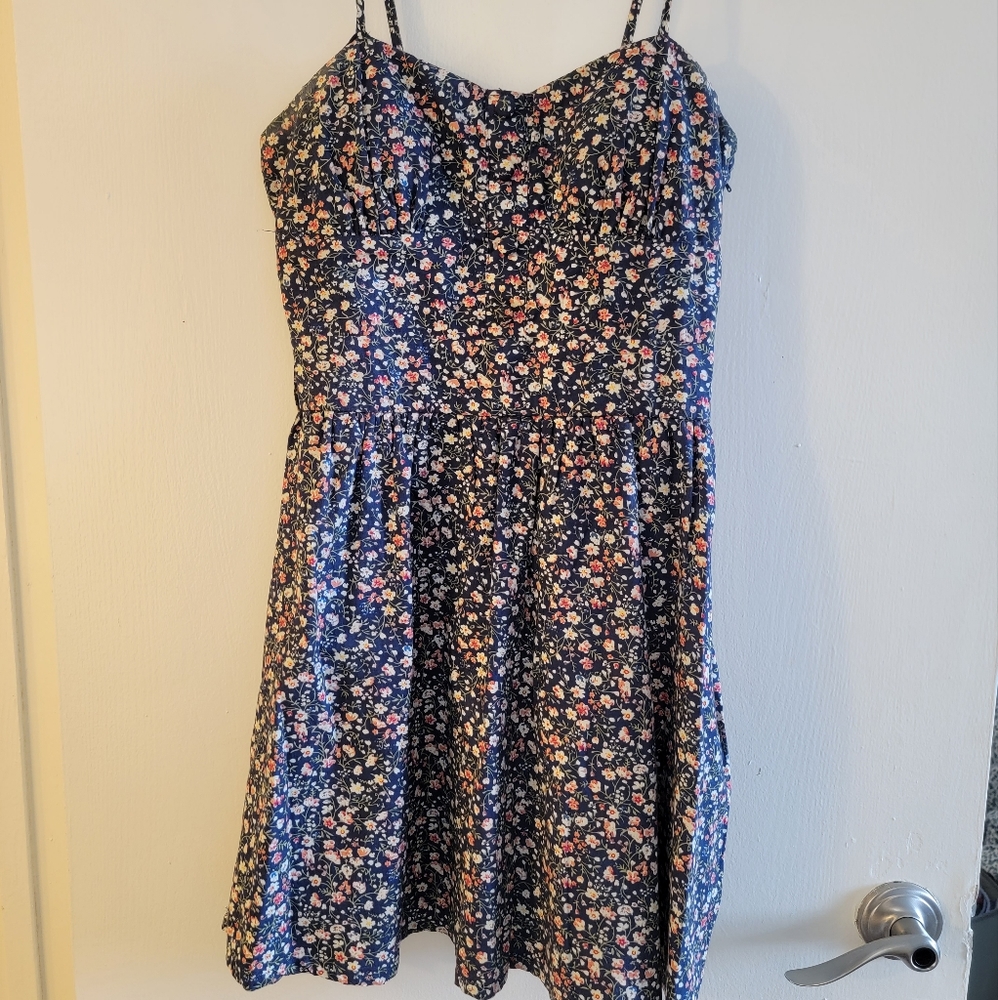 Fit and flare floral dress
